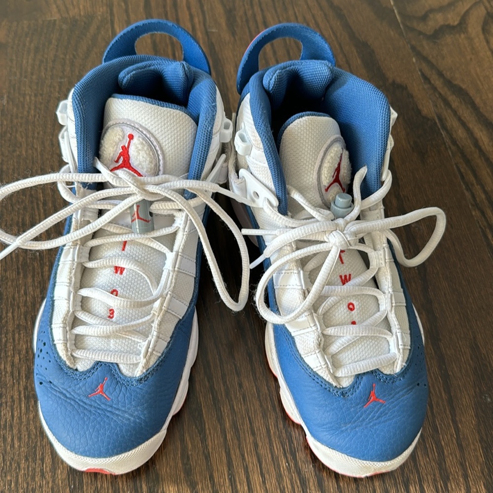 Jordan 6 Ring Two3 boys size 5